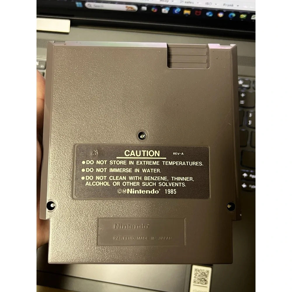 Top Gun The Second Mission Nintendo NES‎ Konami Video Game Cartridge NES-OG-USA